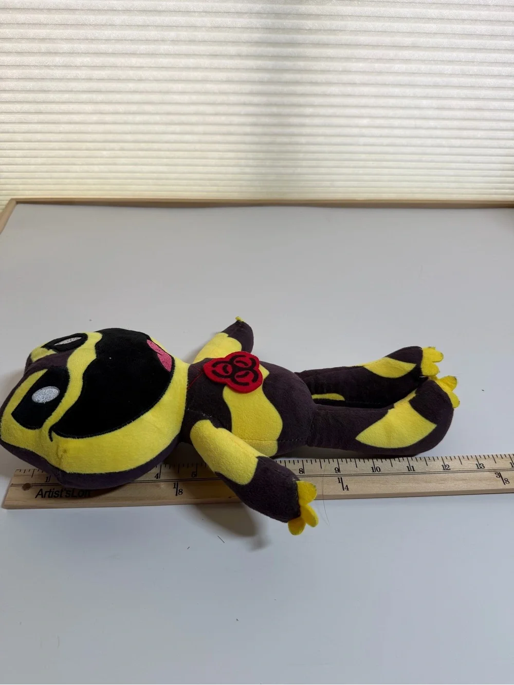 Icky Licky plush. Nightmare critters collection poison dart frog
